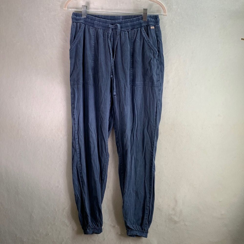 Victoria’s Secret PINK easy jogger woven blue size XS lyocell viscose